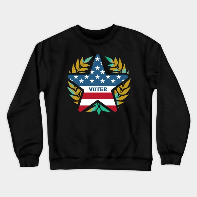 Retro American Elections Supportive Messages Tee Shirts Crewneck Sweatshirt by PhoenixDamn